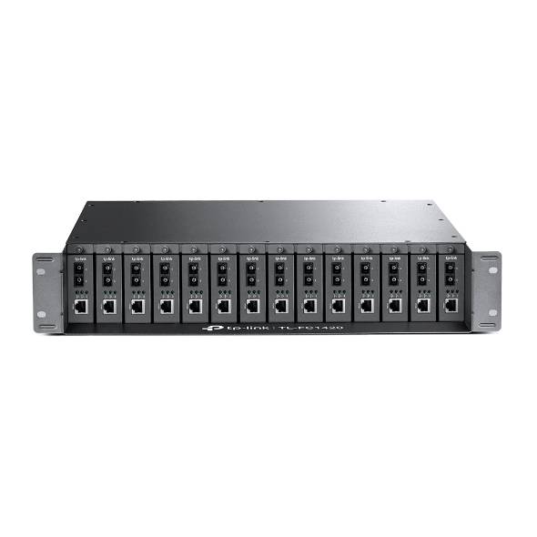TP-Link FC1420 14-слотовое шасси для медиаконвертеров