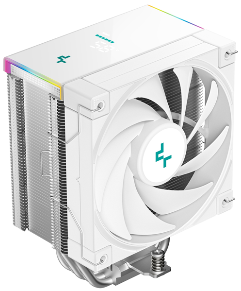 Устройство охлаждения(кулер) Deepcool AK500S Digital SE Wh ARGB Soc-AM5/AM4/1200/1700/1851 белый 4-pin 28dB Al+Cu LCD 240W 864gr Ret (R-AK500S-WHADMN-GJD)