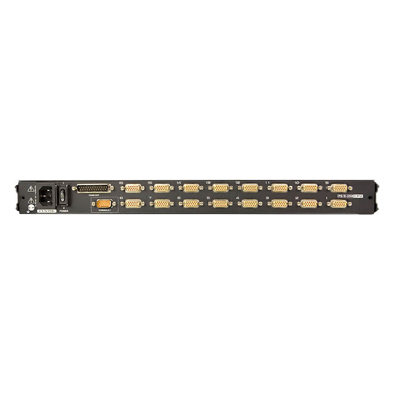 ATEN CL5716MR/CL5716M-ATA-RG SINGLE RAIL 16P PS/2-USB LCDKVMP 17INCH