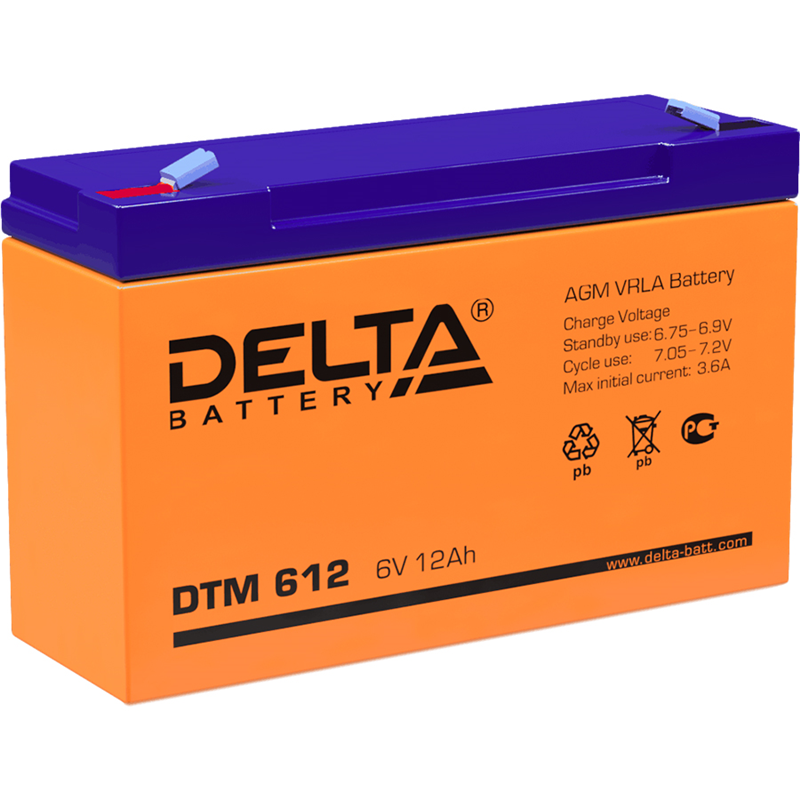 Delta DTM 612 (6V / 12Ah)