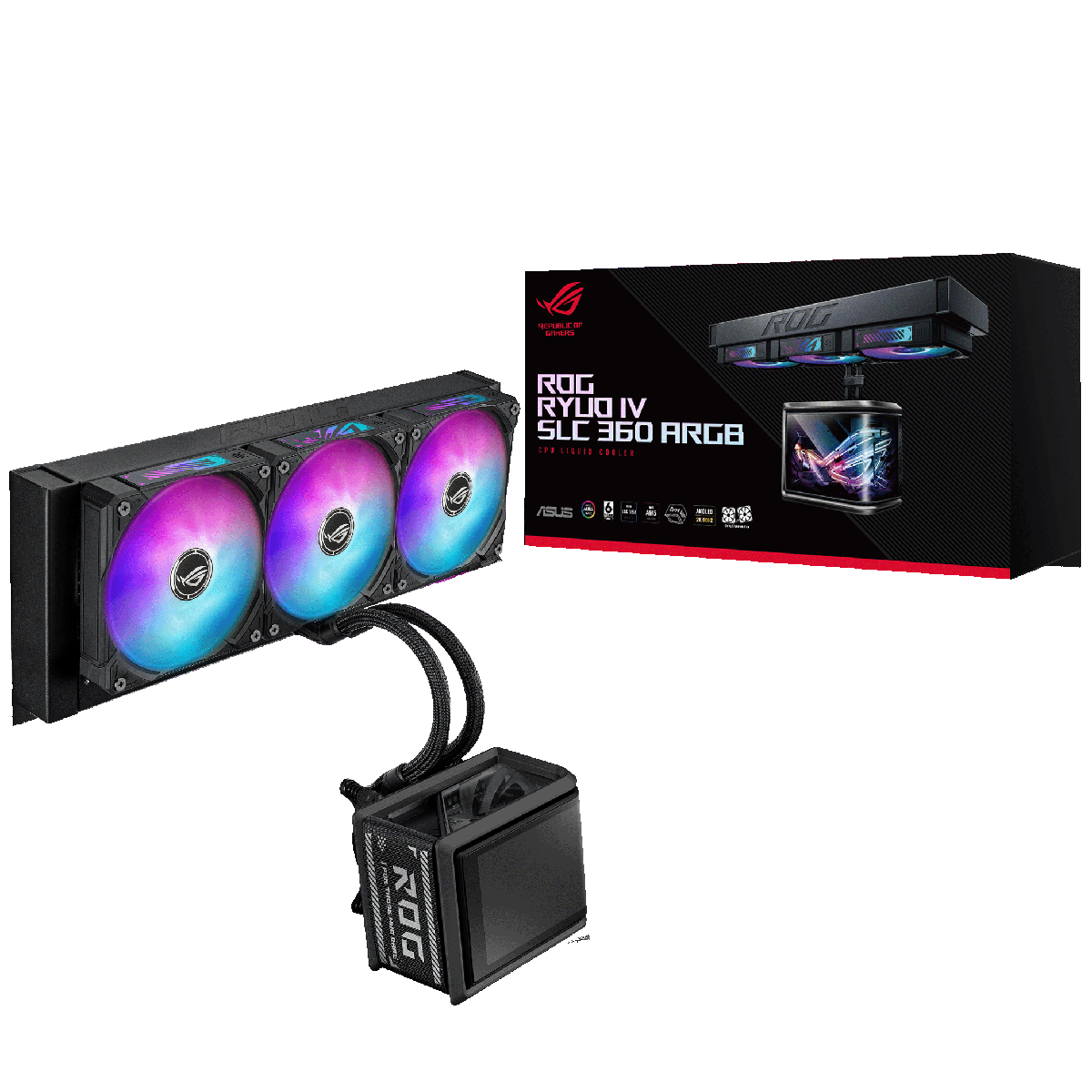 Жидкостная система охлаждения ASUS ROG RYUO IV SLC 360 ARGB
