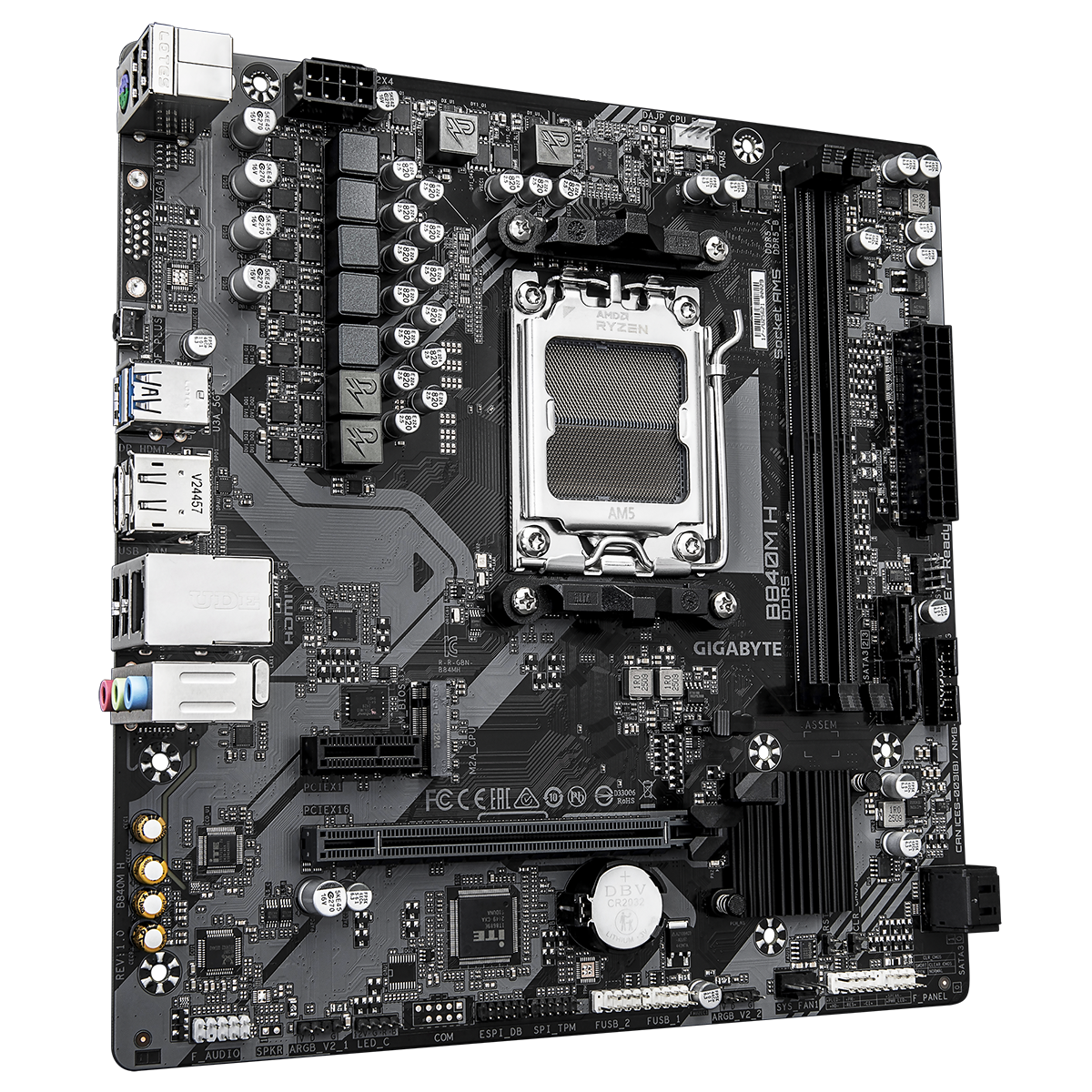 Материнская плата Gigabyte B840M H, RTL