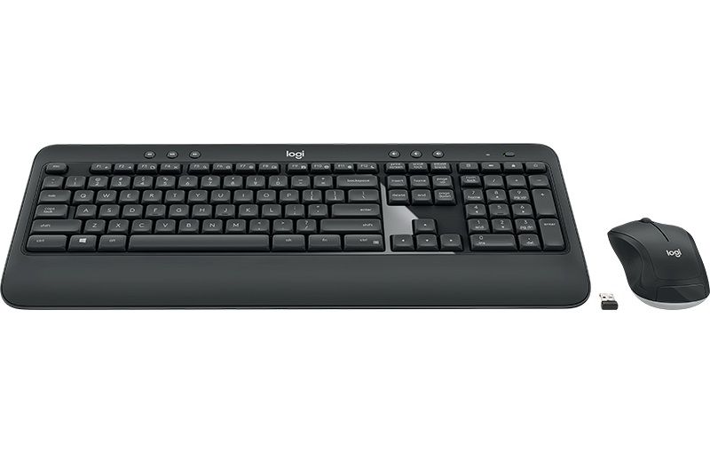 Комплект клавиатура и мышь Logitech  беспроводной MK540 Advanced |920-008686| клавиатура черная, мул