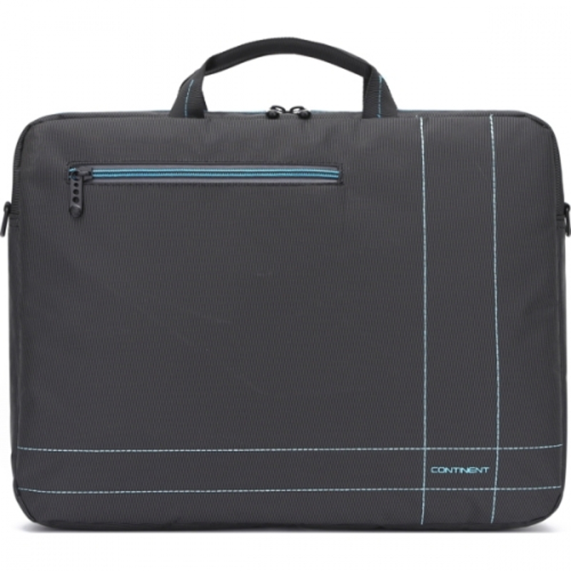 Сумка для ноутбука 15.6" Continent CC-201 GB серый нейлон/полиэстер