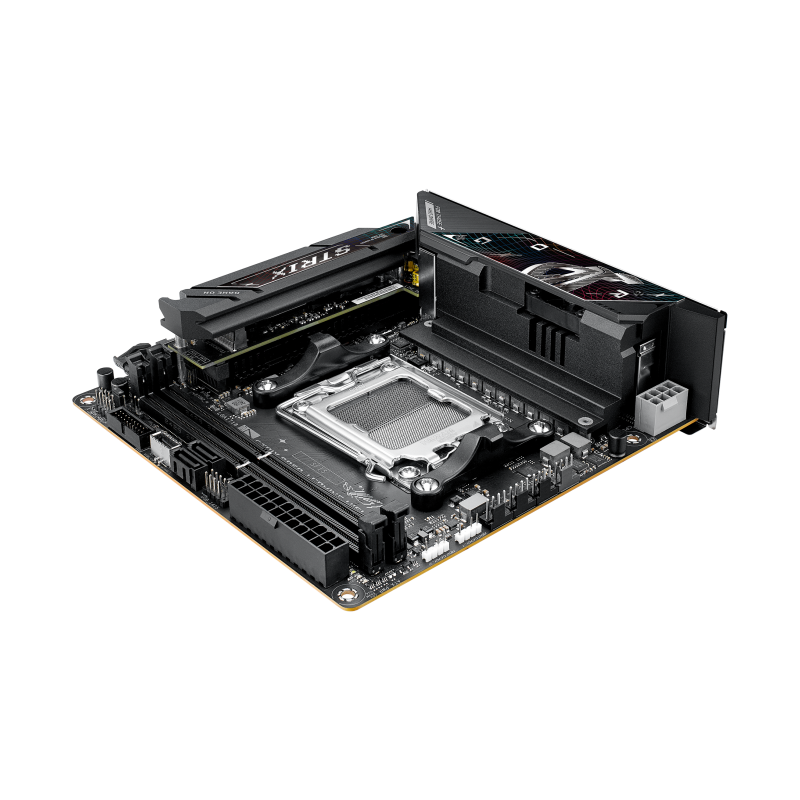 Материнская плата Asus ROG STRIX B850-I GAMING WIFI Socket AM5 AMD B850 2xDDR5 mini-ITX AC`97 8ch(7.