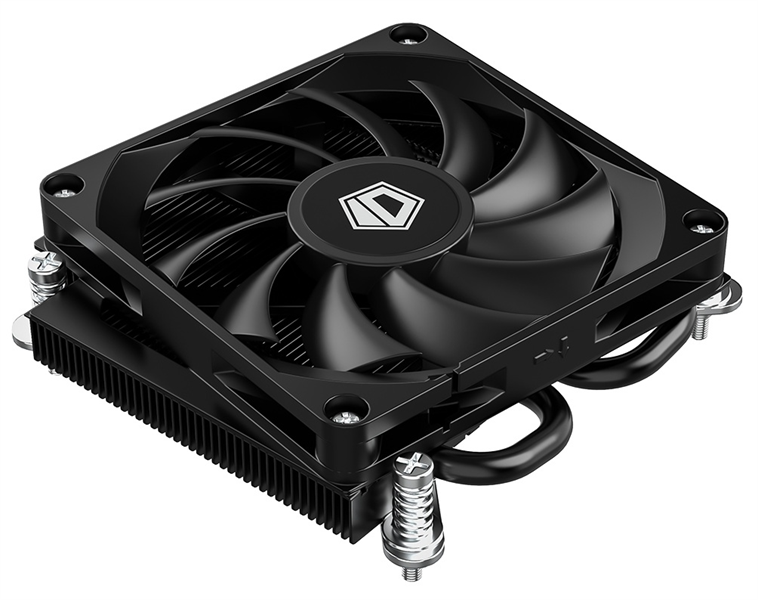 Кулер для процессора ID-COOLING IS-23i BLACK LGA1851/1700/1200/115X низкопрофильный высота 23mm (48ш