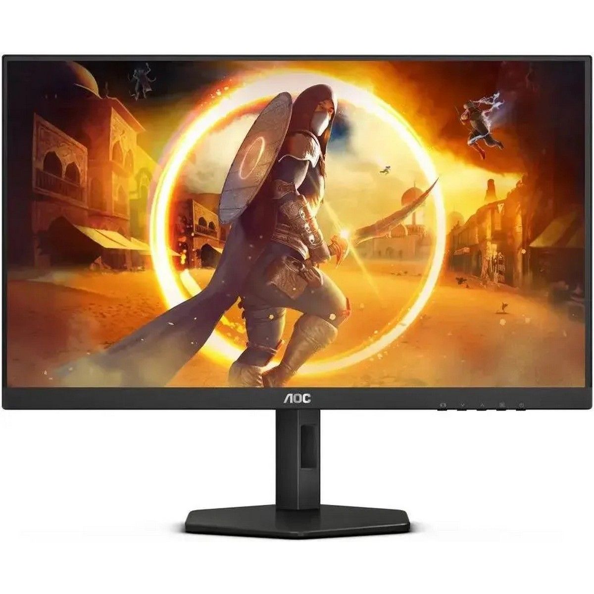 Монитор AOC 27" Q27G4X черный IPS LED 0.5ms 16:9 HDMI матовая HAS Piv 450cd 178гр/178гр 2560x1440 18