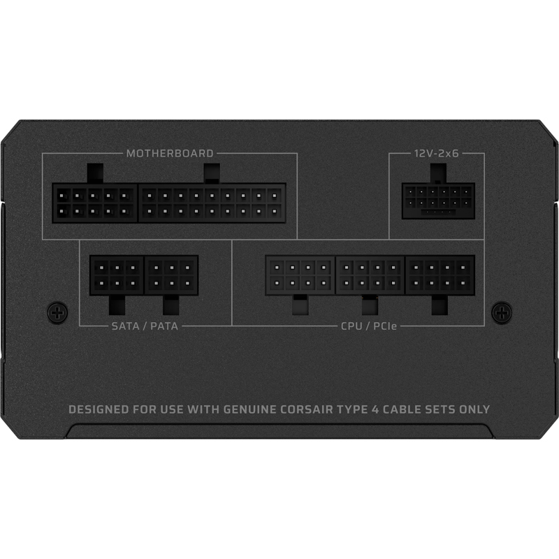 Блоки питания Corsair RM850e, Model RPS0216, 850W 80+ Gold (ATX, 3.1, PCIe 5.1, Full modular, 1x24(2