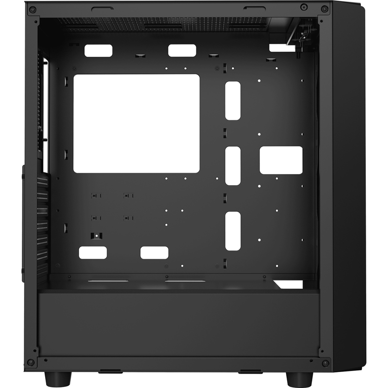 Корпус Ocypus Gamma C70 BK, Midi-Tower, TG, no fans, 1xUSB-A 3.0 + 1xUSB 2.0, ATX, mATX, mITX Black