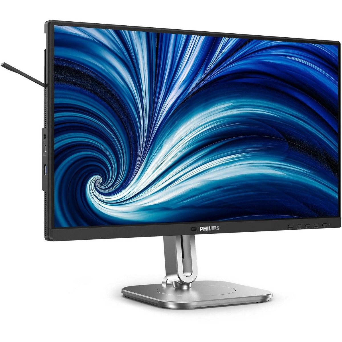 Монитор Philips 23.8" 24B2N4200 черный IPS LED 16:9 HDMI M/M матовая HAS Piv 300cd 178гр/178гр 1920x