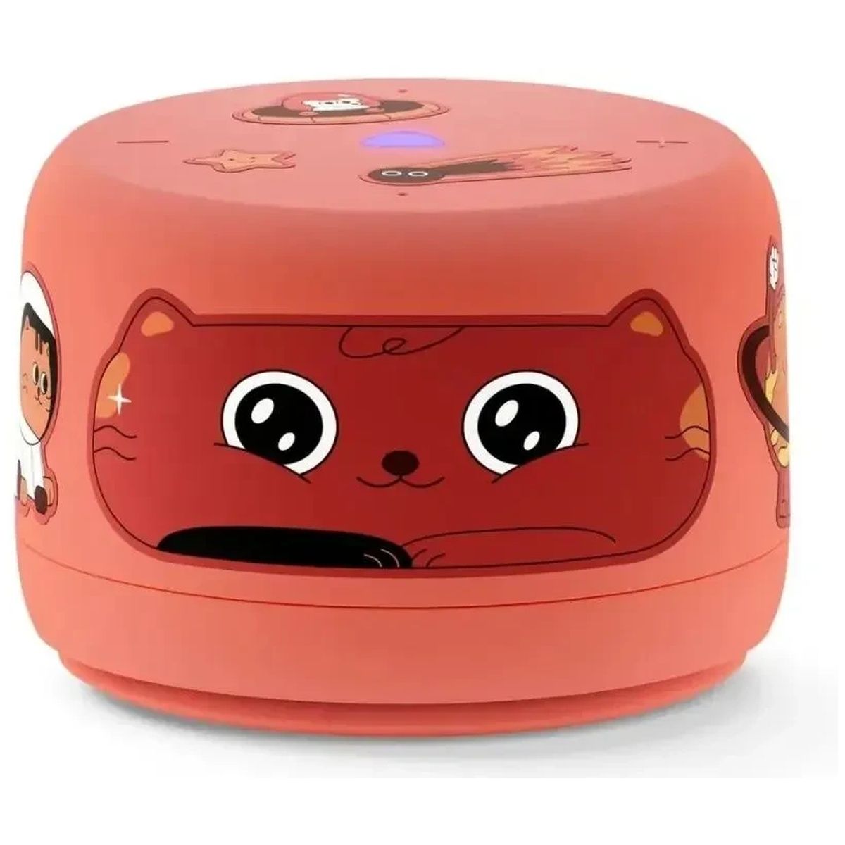Умная колонка Yandex Станция Лайт 2 без часов Алиса coral 6W 1.0 BT/Wi-Fi 10м (YNDX-00028ORG)