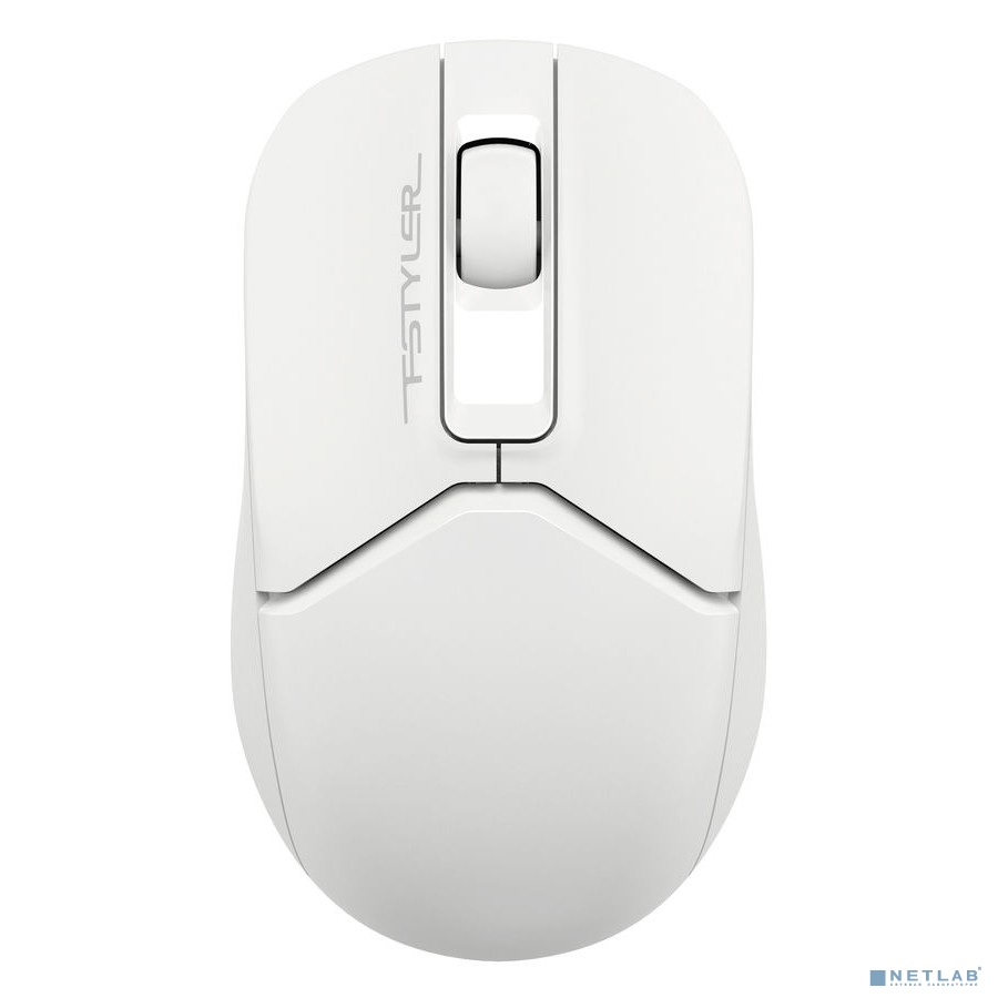 Мышь A4Tech Fstyler FG12 белый оптическая 1200dpi беспров. USB 3but (FG12 WHITE)