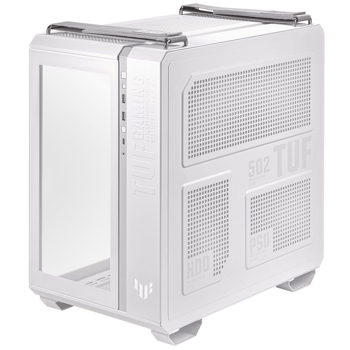 Корпус ASUS TUF GAMING GT502 PLUS TG ARGB WHITE (90DC0093-B19000) GT502 PLUS/WHT/TG