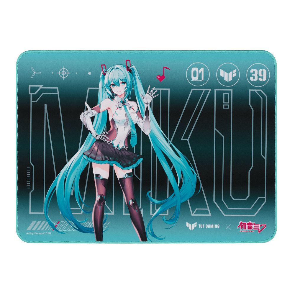 Коврик ASUS NC19 TUF GAMING P1 HATSUNE MIKU EDITION