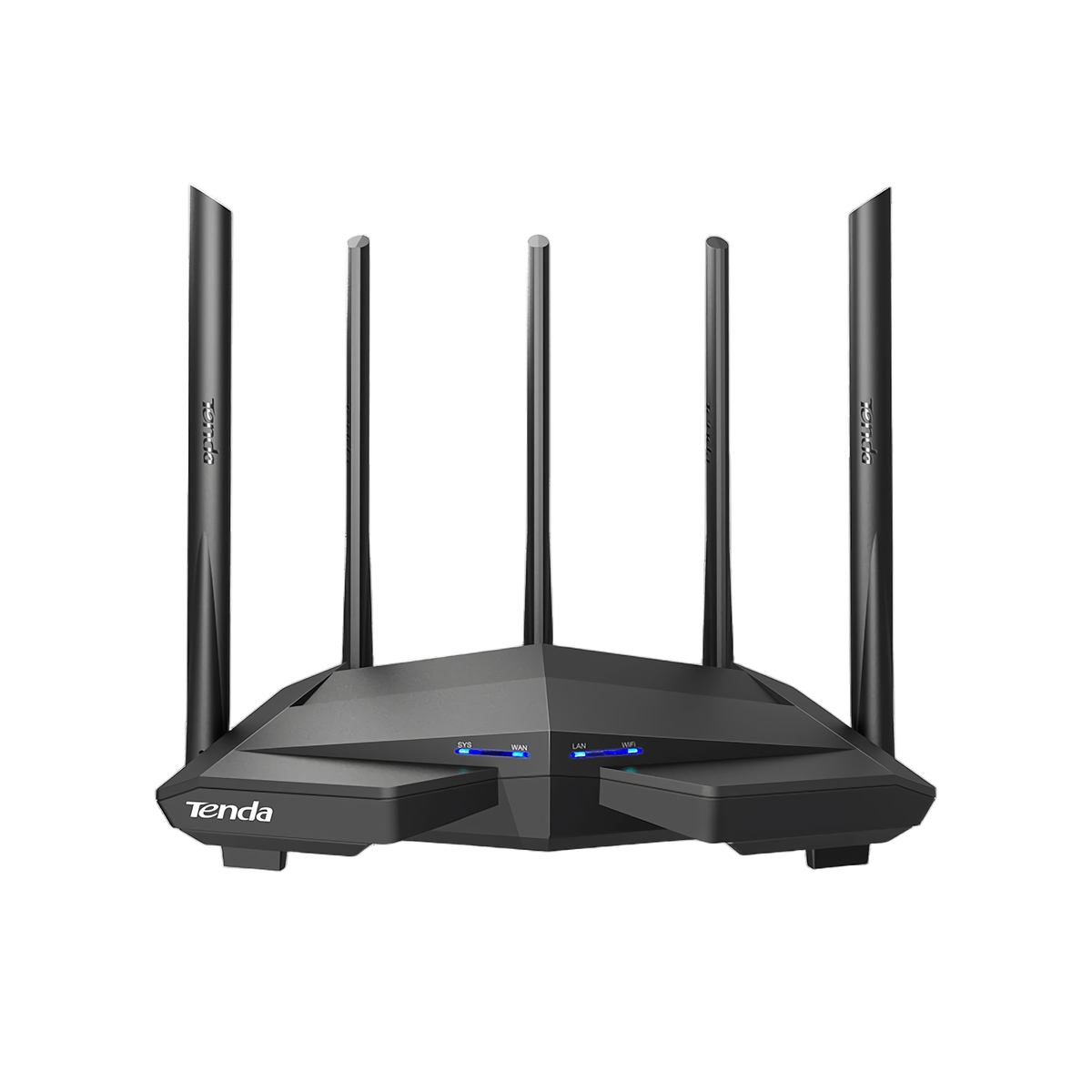 Роутер беспроводной Tenda AC11 AC1200 10/100/1000BASE-TX черный