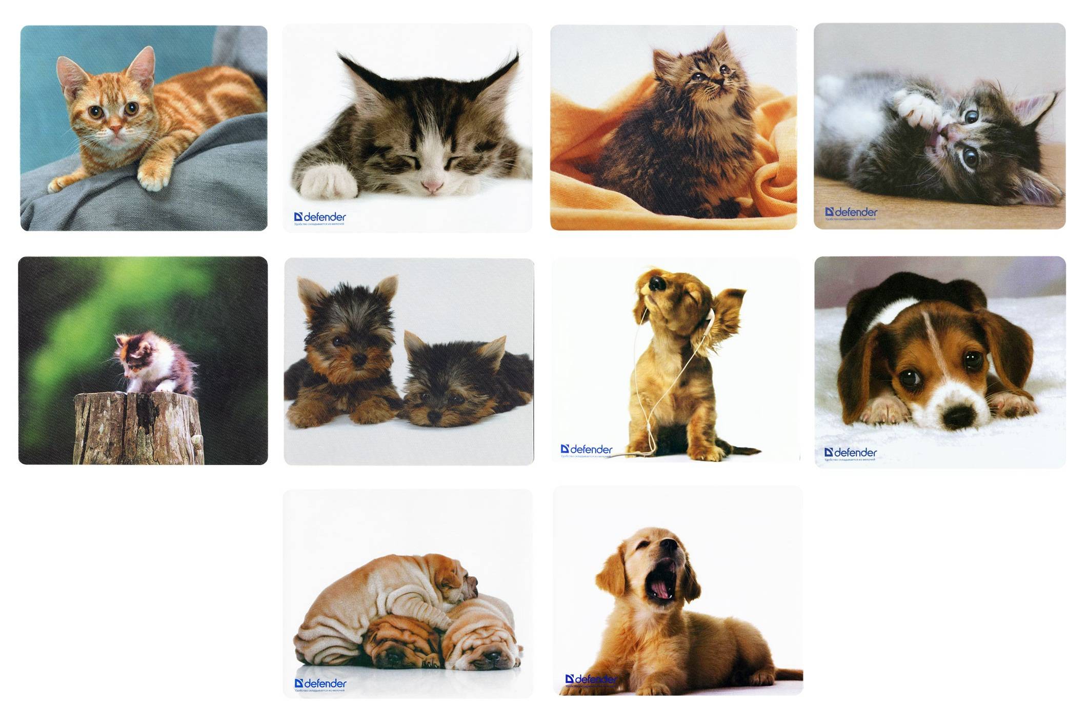 Коврик для мыши Defender Silk Мини рисунок 230x190x1.6мм (50706)