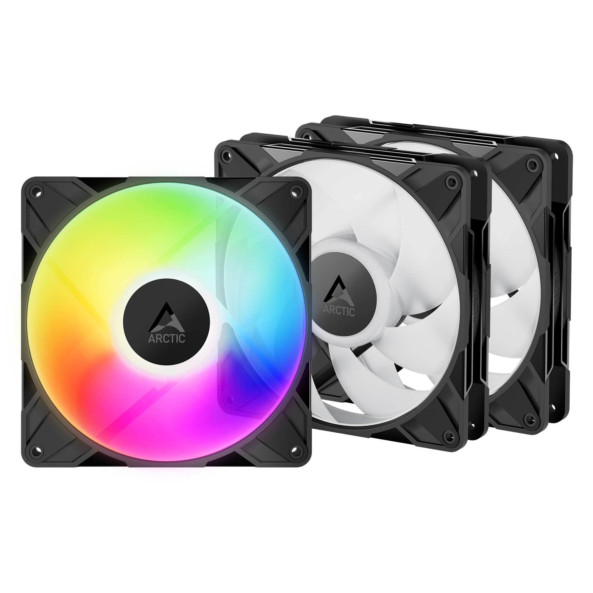 Вентилятор корпусной ARCTIC P12 Pro A-RGB - 3 Pack retail (ACFAN00310A)