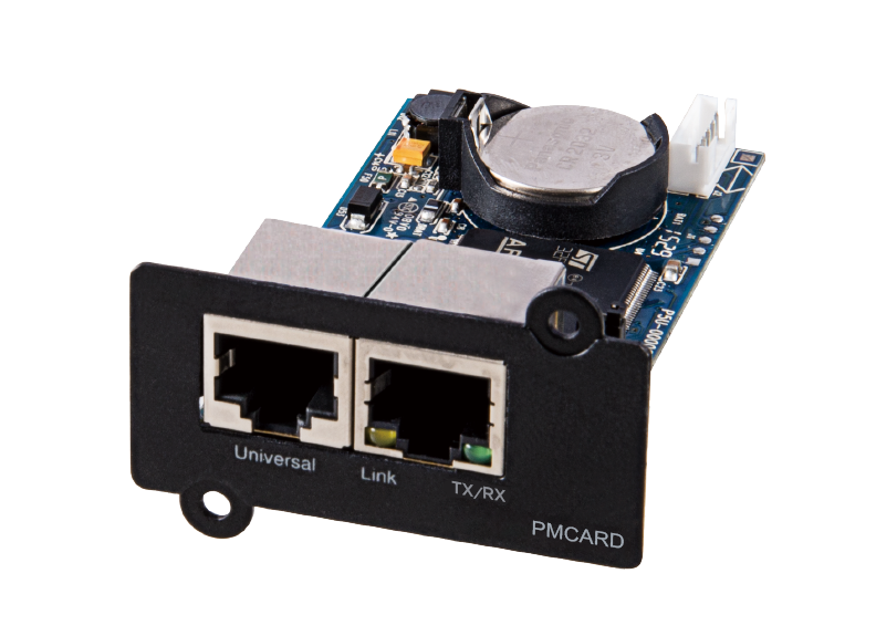 SNMP карта для удаленного управления по сети Ethernet c Русским интерфейсом, 2xRJ45, PowerMaster/ SNMP card RUS