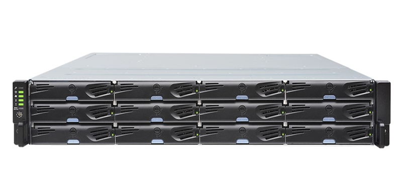дисковая полка Infortrend JBOD 2U/12bay (GS) dual redundant controller expansion enclosure 4x 12Gb S