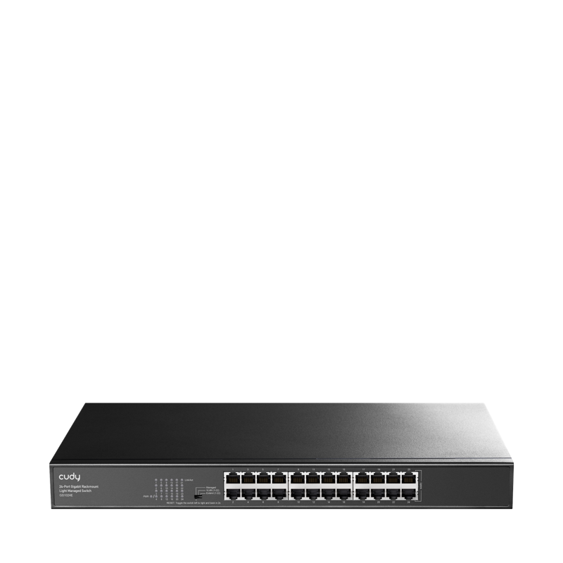 Коммутатор Cudy GS1024E (L2) 24x1Гбит/с настраиваемый
