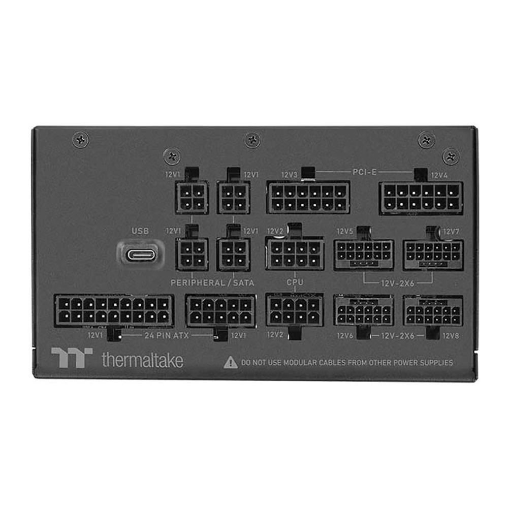 Блок питания Thermaltake ATX 2000W Toughpower i Gen.5 80+ platinum 24pin APFC 140mm fan color LED 16