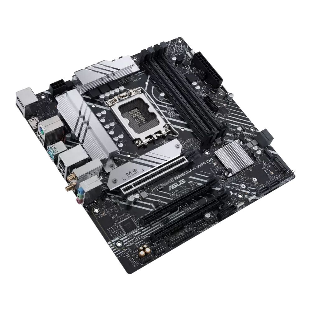 Материнская плата Asus PRIME B660M-A WIFI D4 Soc-1700 Intel B660 4xDDR4 mATX AC`97 8ch(7.1) GbLAN RA