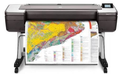 Плоттер HP Designjet T1700 (W6B55A) A0/44"