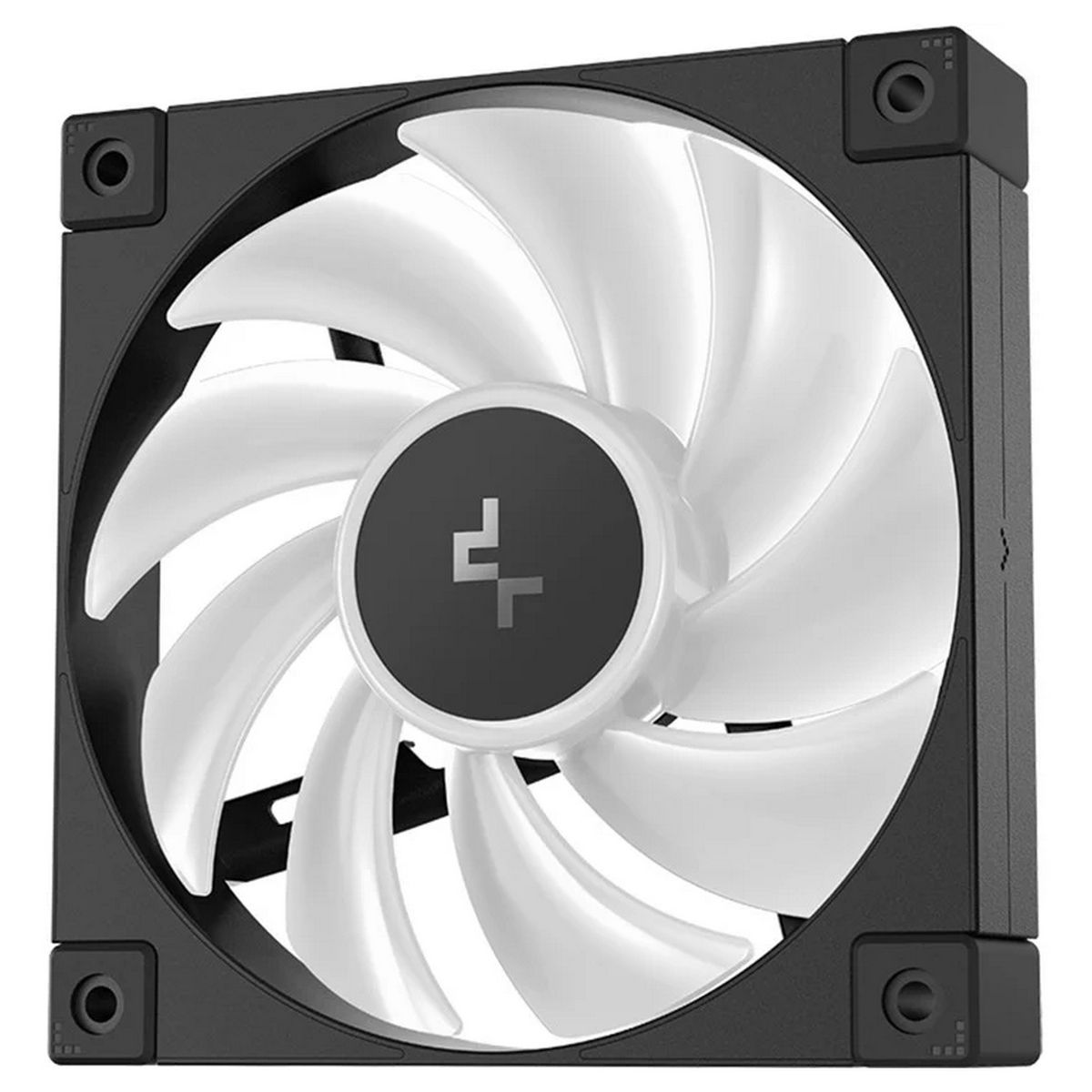 Вентилятор для корпуса Deepcool FD12 ARGB 120х120x25 черный 4-pin 26.9дБ (R-FD12-BKAPN1-G) Ret