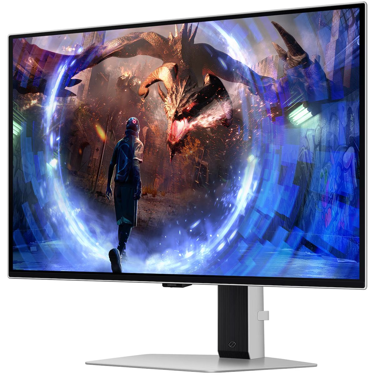 Монитор Samsung 27" Odyssey G6 S27DG600SIXCI черный OLED LED 1ms 16:9 HDMI матовая HAS Piv 250cd 178