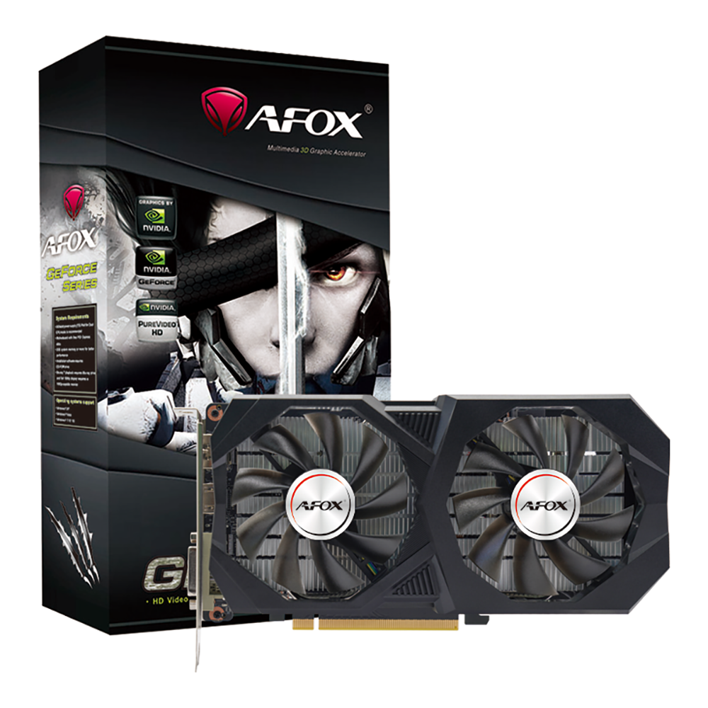 Видеокарта Afox RTX3050 GAMING 8GB GDDR6 128bit DVI DP HDMI 2FAN RTL