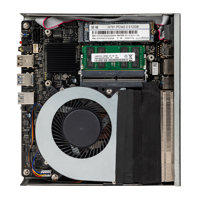 Мини ПК HIPER FACTUM FT20  Intel Core i5 14400(2.5Ghz)/16384Mb/512PCISSDGb/noDVD/BT/WiFi/war 1y/1.3k