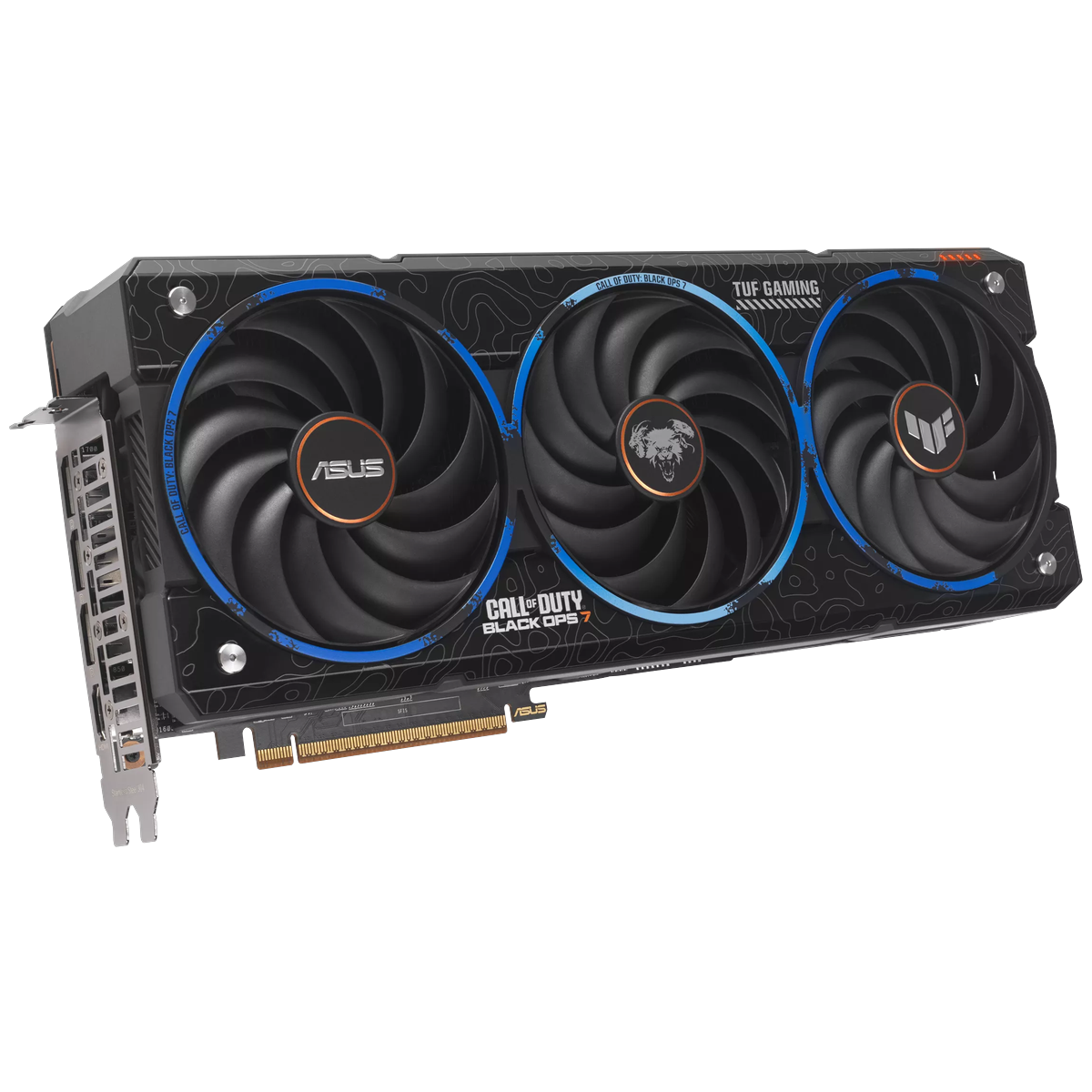 Видеокарта ASUS RX9070XT TUF GAMING COD BO7 SPECIAL EDITION OC 16GB GDDR6 256bit 3xDP HDMI 3FAN RTL 
