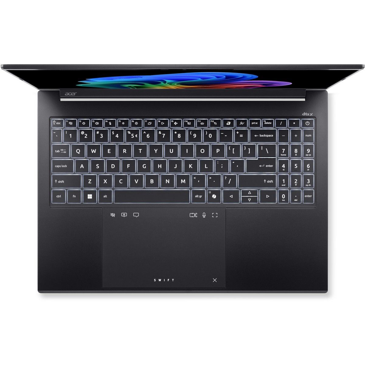 Ноутбук Acer Swift Go 16 SFG16-74-568D Intel Core Ultra 5 226V/16Gb (soldered D5)/SSD1Tb/UMA/16"/OLE