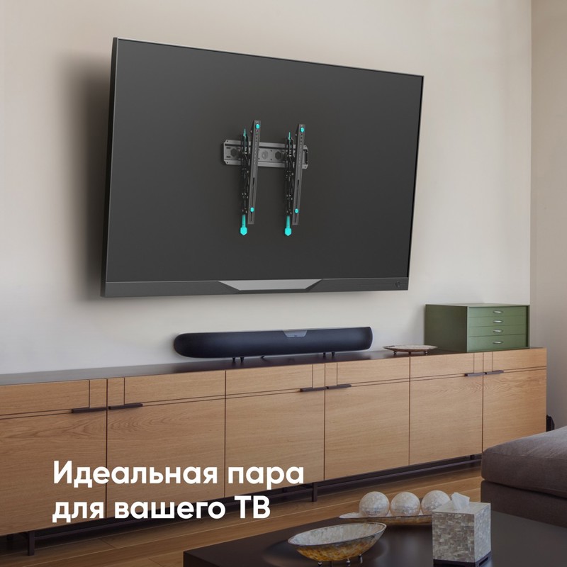 Кронштейн для телевизора Onkron TM5 черный 32"-70" макс.68кг настенный наклон