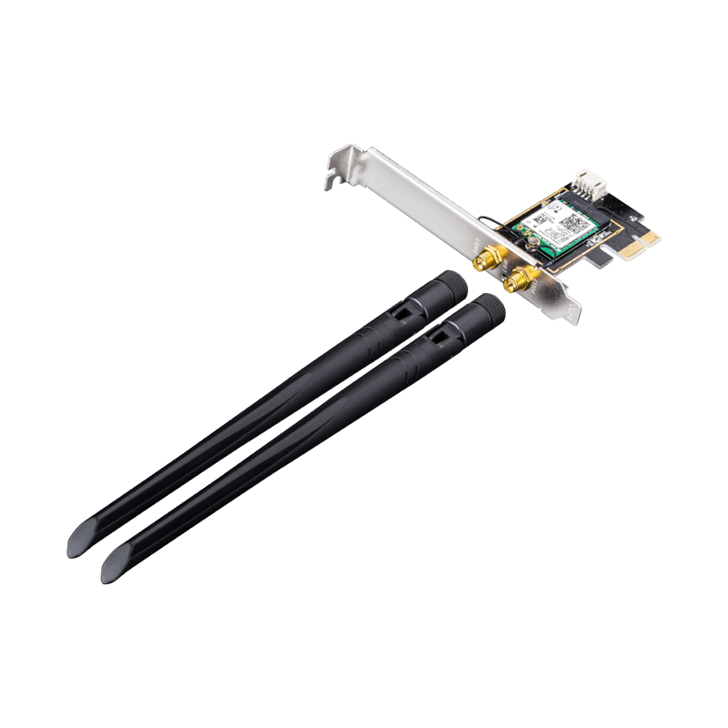 Сетевой адаптер Wi-Fi + Bluetooth Cudy WE3000 AX3000 PCI Express (ант.внеш.съем) 2ант.
