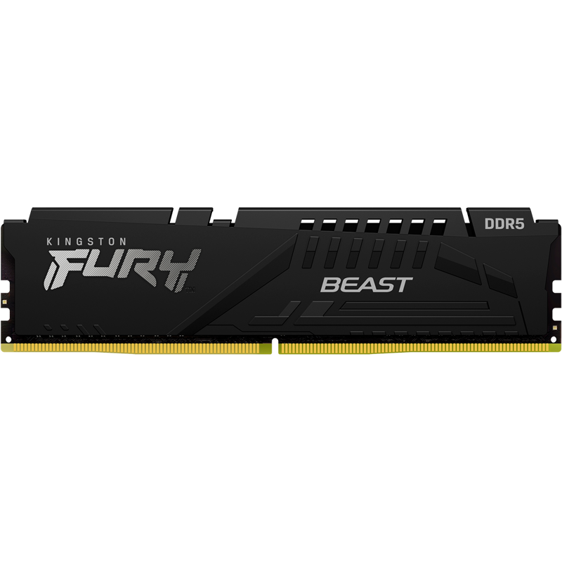 Память DDR5 16GB 6400MHz Kingston KF564C32BBE-16 Fury Beast Black Expo RTL Gaming PC5-51200 CL32 DIM