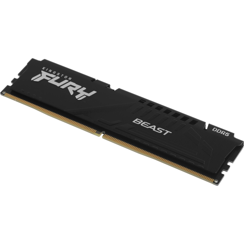 Память DDR5 16GB 6400MHz Kingston KF564C32BBE-16 Fury Beast Black Expo RTL Gaming PC5-51200 CL32 DIM