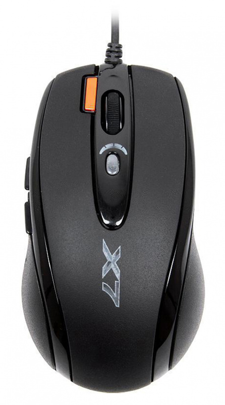 Мышь A4Tech X-718BK черный оптическая 3000dpi USB 6but (X-718BK USB)