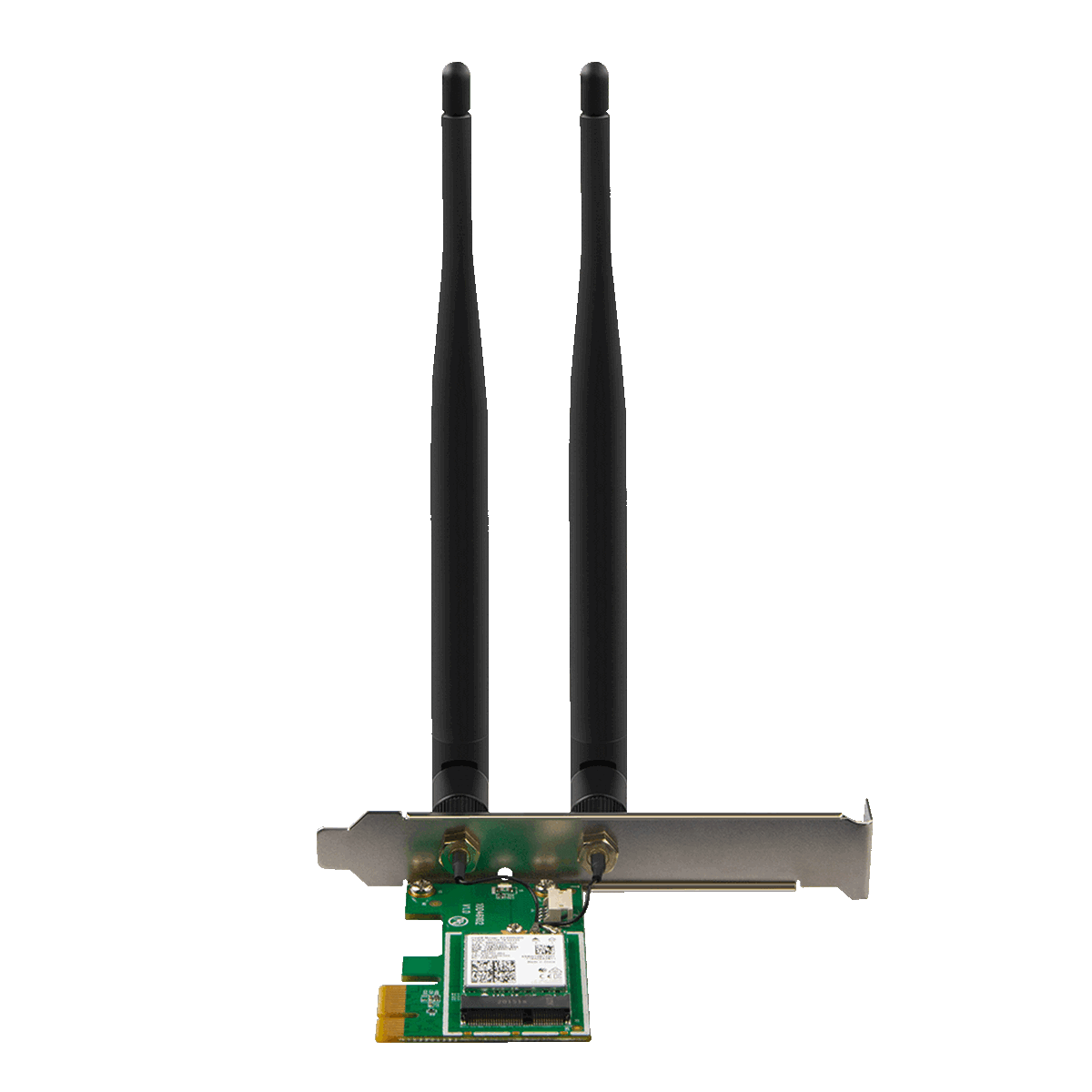 Адаптер беспроводной связи (Wi-Fi) Tenda E30 Сетевой PCIe адаптер AX3000 Wi-Fi 6 2,4/5 ГГц, до 2,98 