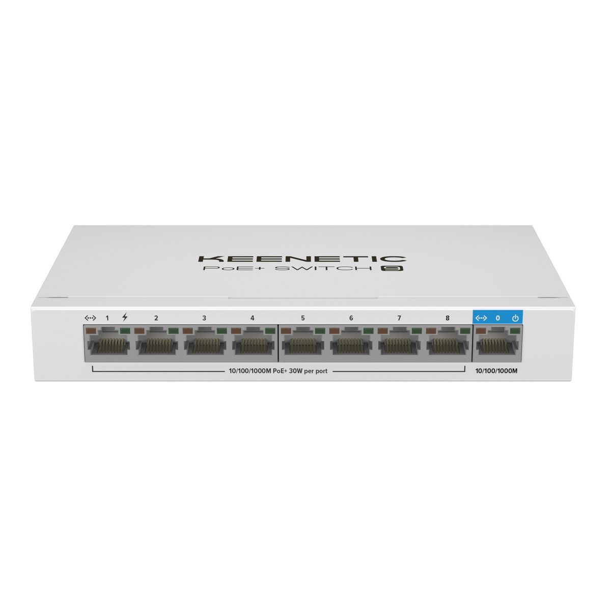 Коммутатор Keenetic KN-4710 (L2) 9x1Гбит/с 8PoE+ 120W неуправляемый