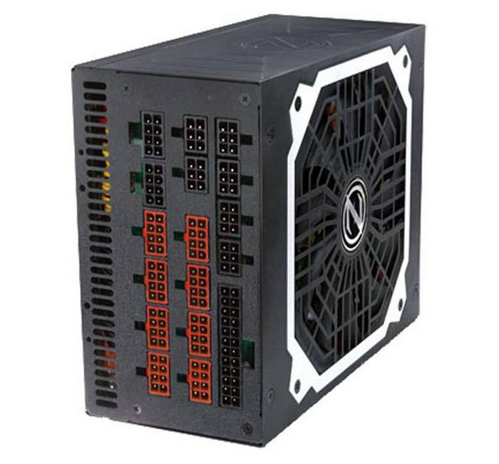 Блок питания Zalman ATX 1200W ZM1200-ARX 80+ platinum (20+4pin) APFC 135mm fan 16xSATA Cab Manag RTL