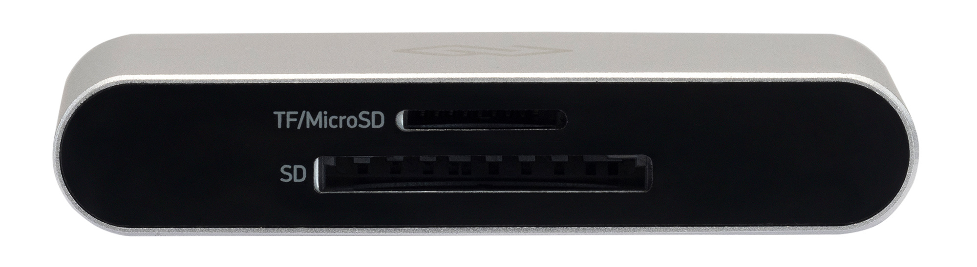 Устройство чтения карт памяти USB Type-C Digma CR-C2501-S серебристый
