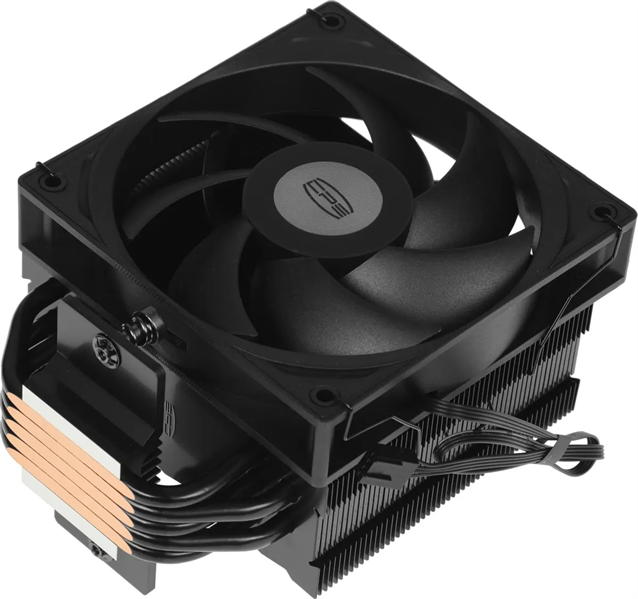 Устройство охлаждения(кулер) PcCooler RT500 BK Soc-AM5/AM4/1200/1700/1851 черный 4-pin 34.9dB Al+Cu 