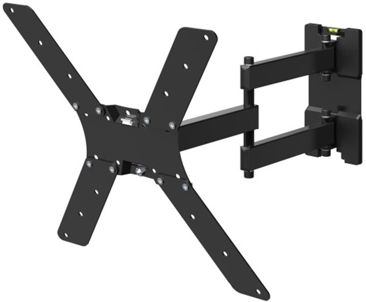 Кронштейн для телевизора Holder LCD-5566-B черный 32"-55" макс.45кг настенный поворотно-выдвижной и 