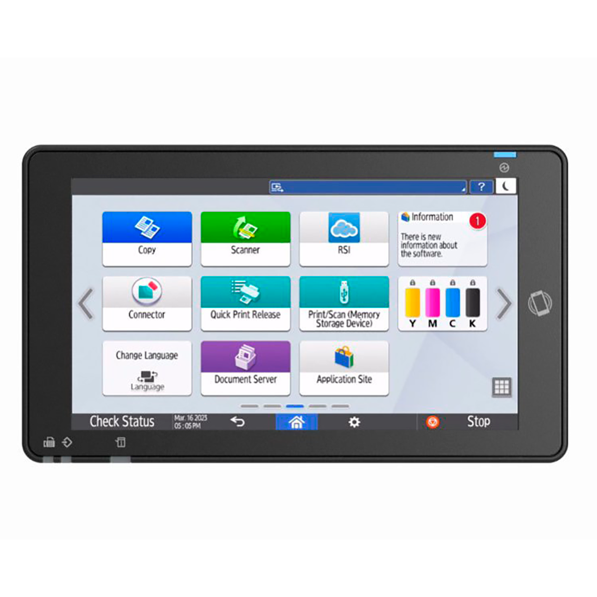 МФУ лазерный Ricoh IM C3010 (419308) A3 Duplex серый