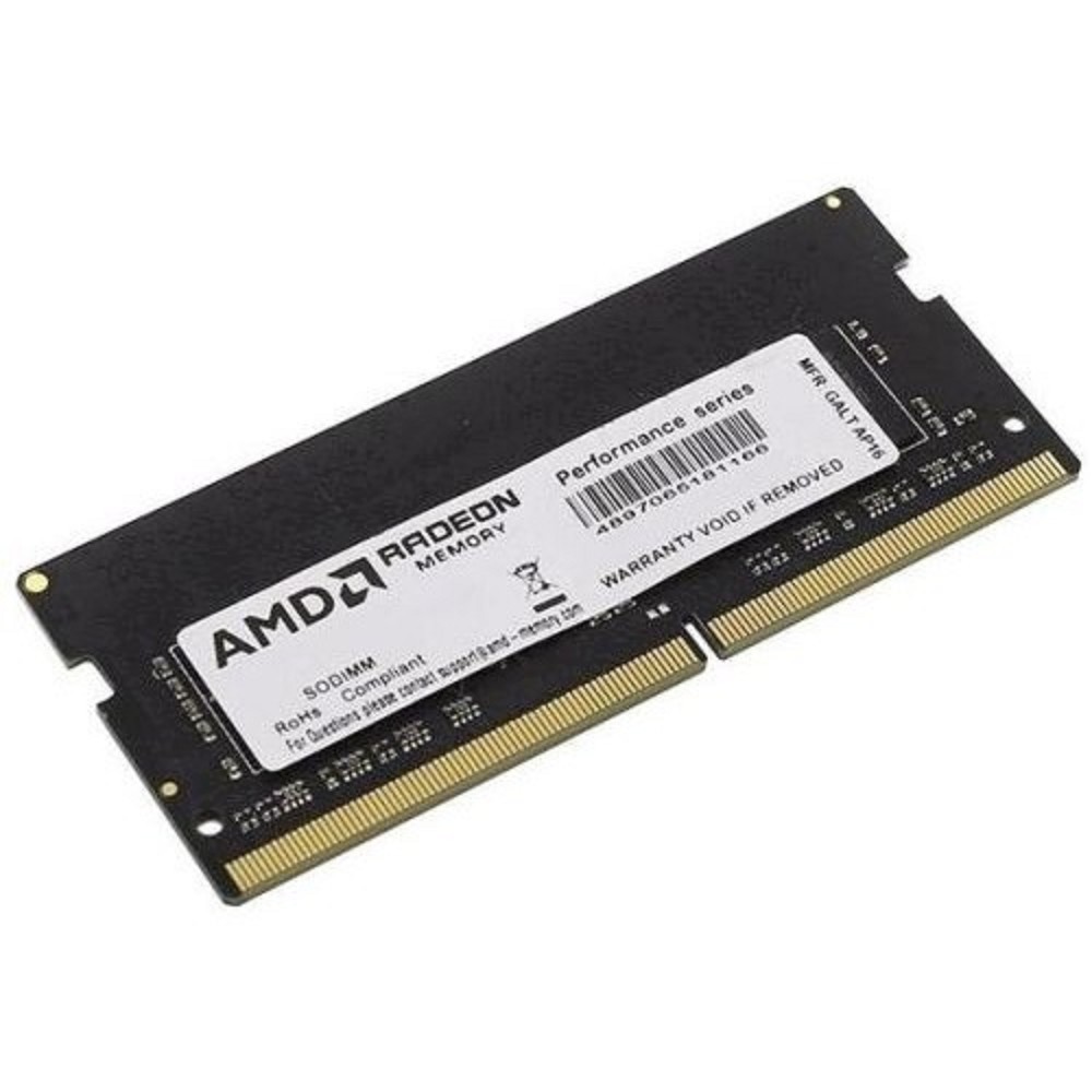 Память DDR4 8Gb 2666MHz AMD R748G2606S2S-UO Radeon R7 Performance Series OEM PC4-21300 CL16 SO-DIMM