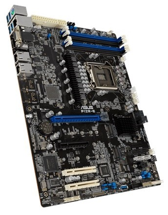 Материнская плата ASUS P12R-E LGA1200 ATX 4xDDR4 PCIEx16 3xPCIEx8 2xM.2 HDMI VGA 2хGLAN (420217)