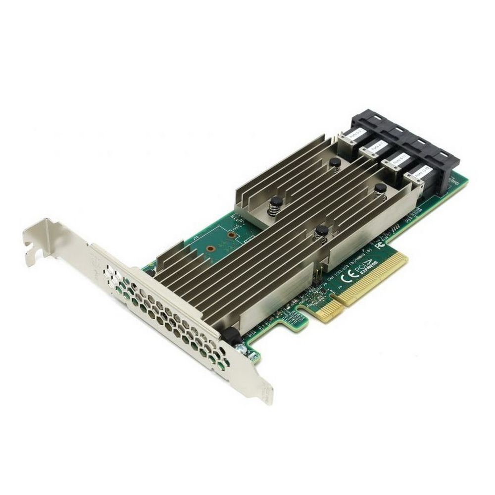 адаптер Broadcom Controller 9305-16i (PCI-E 3.0 x8, LP) SAS/SATA 12G, Non-RAID -до 1024, 16port (4*i