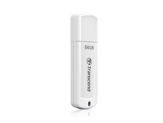 Флеш Диск Transcend 64Gb Jetflash 370 TS64GJF370 USB2.0 белый