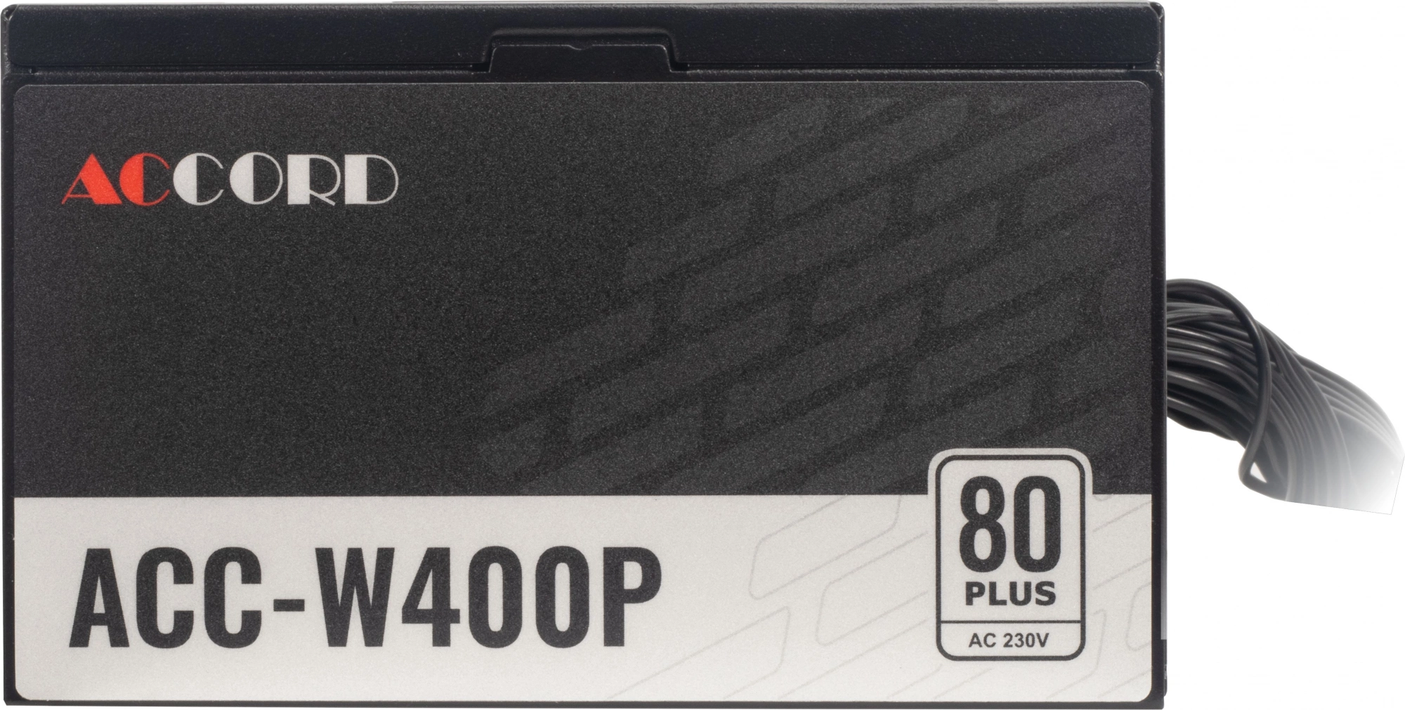 Блок питания Accord ATX 400W ACC-W400P 80+ white (20+4pin) 120mm fan 6xSATA RTL